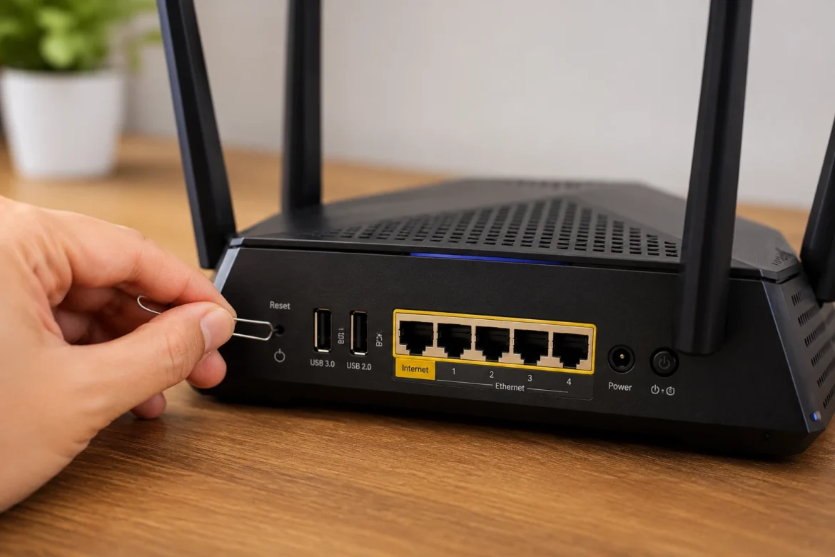 If your Netgear router isn’t working, here’s how to reset it.