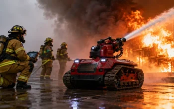 fire fighting robot