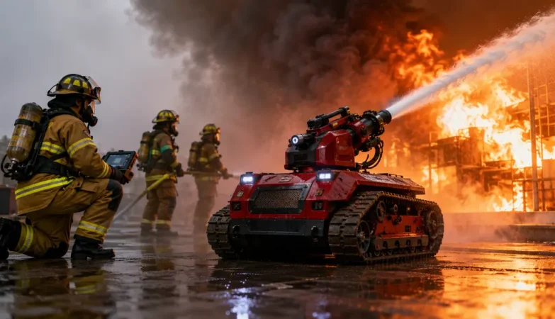 fire fighting robot
