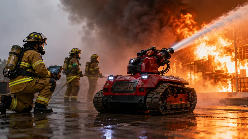 fire fighting robot