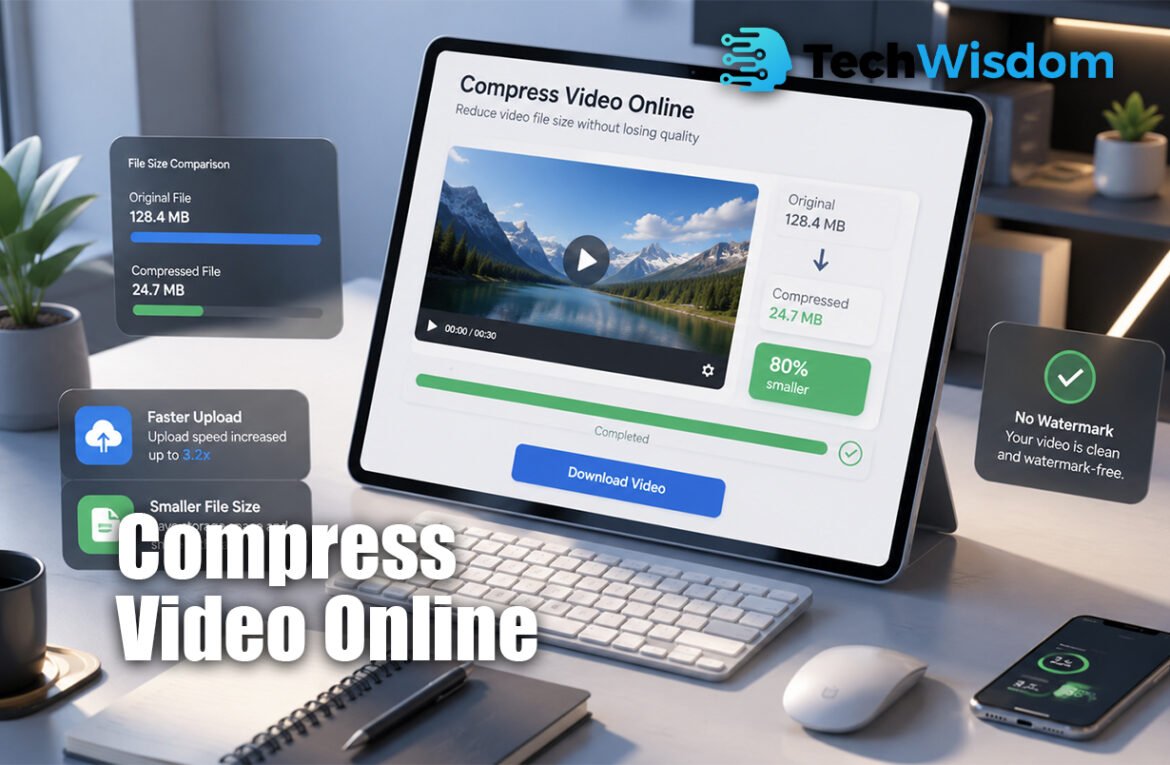 Compress Video Online Without Watermark