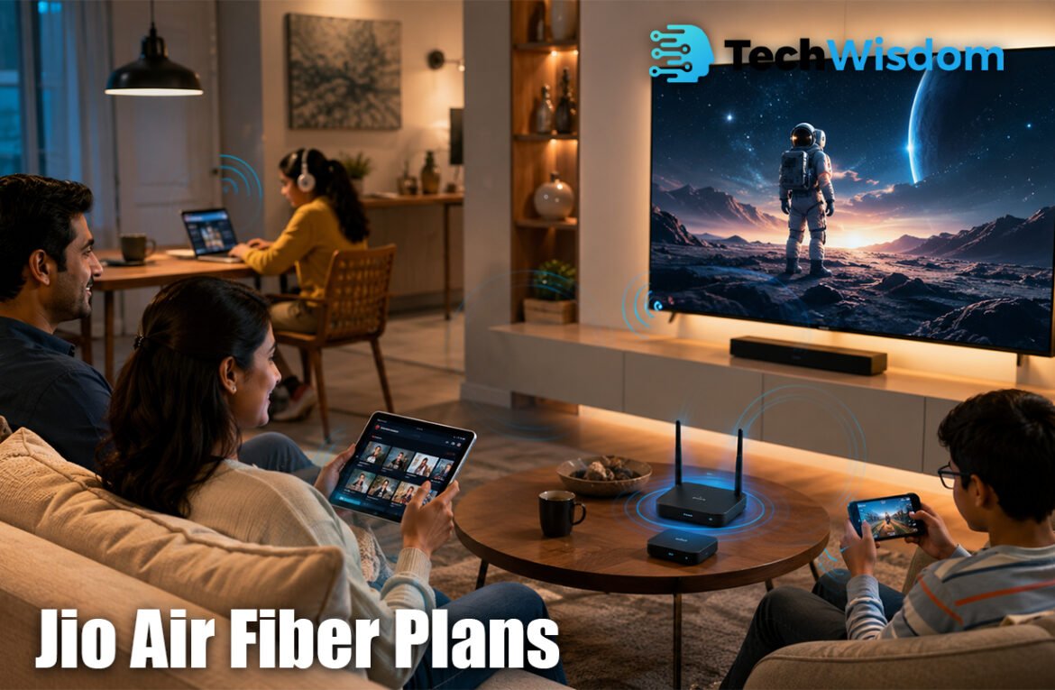 Jio Air Fiber Plans and Benefits