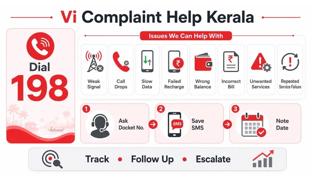 Vi Customer Care Number Kerala