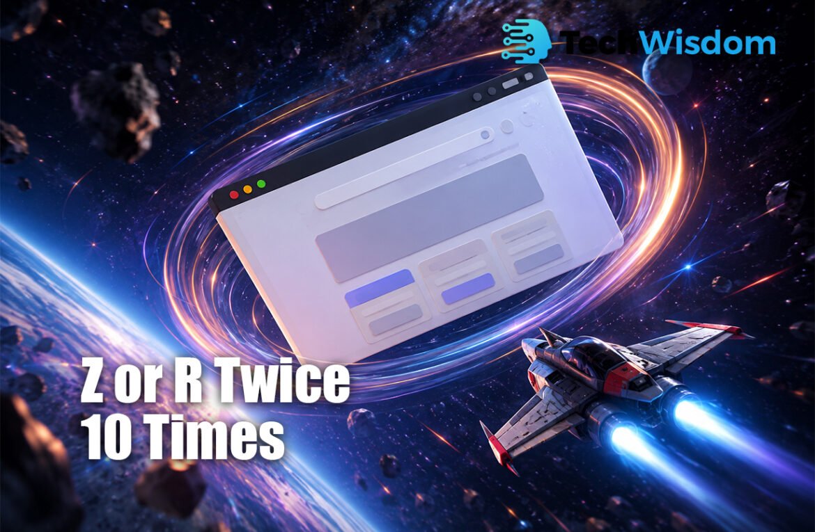 Z or R Twice 10 Times: A Popular Google Easter Egg