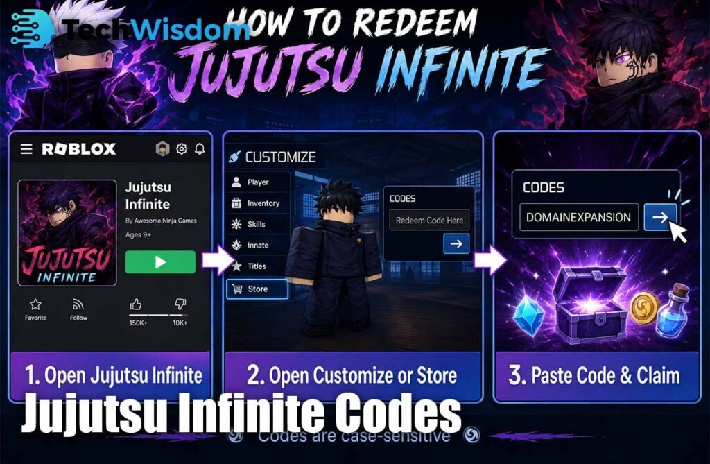 Jujutsu Infinite Codes