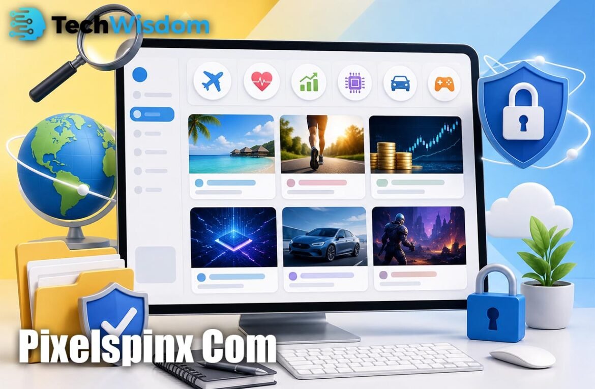 Pixelspinx Com: Features, Content and Safety